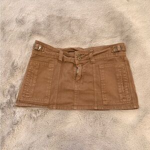 John Galt Cargo Mini Skirt